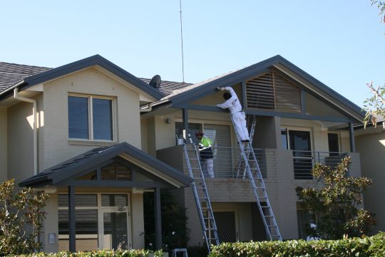 Exterior Painting Sydney wall fascia windows eaves